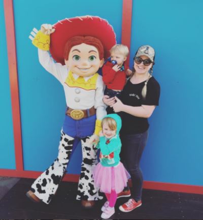 Jeanne Clarkson's daughter Kelly Clarkson with grandkids River Rose Blackstock and Remington Alexander Blackstock